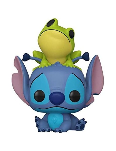Figura Funko Pop! Disney Lilo y Stitch Stitch con rana Modelo 986 | 51795