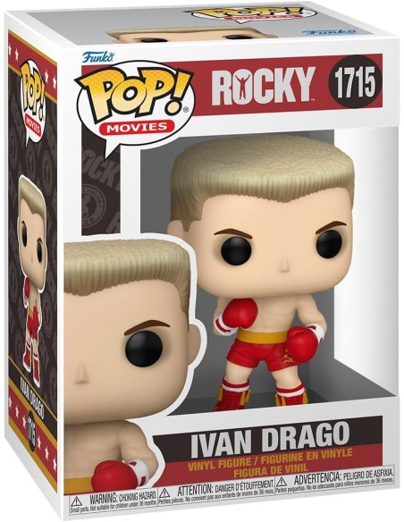 Figura Funko Pop! Películas Rocky Ivan Drago Modelo 1715 | 83549