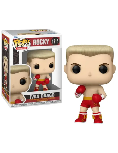 Figura Funko Pop! Películas Rocky Ivan Drago Modelo 1715 | 83549