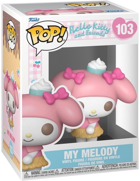 Figura Funko Pop! Hello Kitty y Amigos My Melody Modelo 103 | 83696
