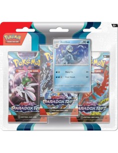 TCG Pokemon Escarlata y Violeta Paradox Rift Blister Pack-3 2