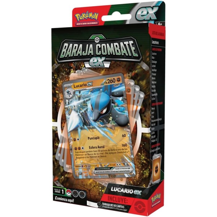 TCG Pokemon Baraja de Combate Lucario