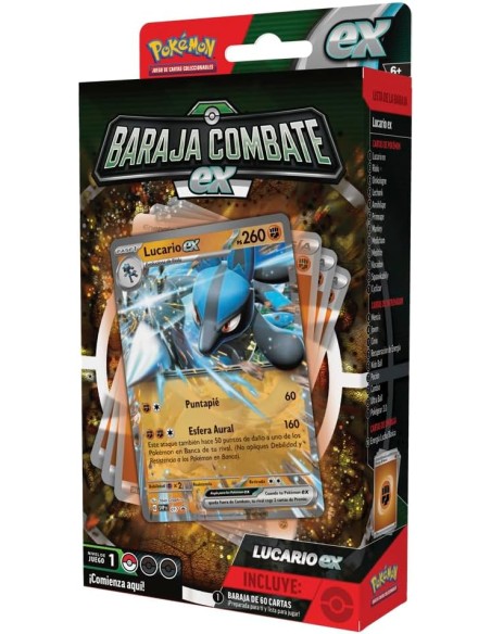 TCG Pokemon Baraja de Combate Lucario