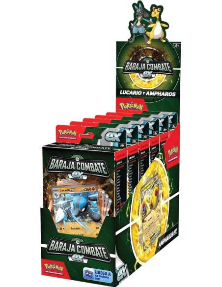 TCG Pokemon Baraja de Combate Lucario