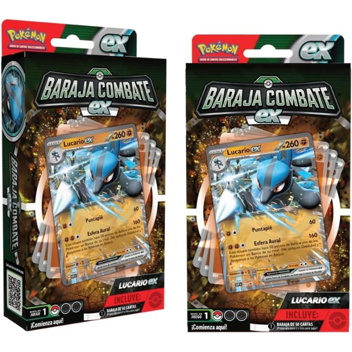 TCG Pokemon Baraja de Combate Lucario