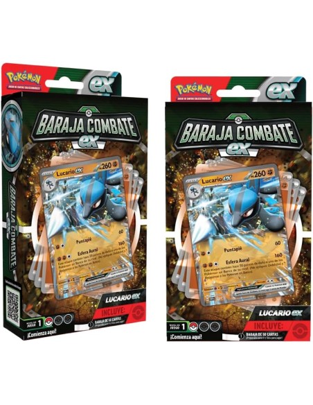 TCG Pokemon Baraja de Combate Lucario