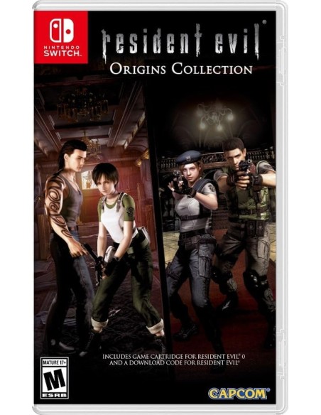 Juego Resident Evil Origin Collection para Nintendo Switch | Importación USA | Outlet | Caja Abierta