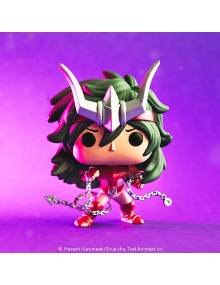 Figura Funko Pop! Animación Caballeros del Zodiaco Saint Seiya Andrómeda Shun Modelo 809 | 47691