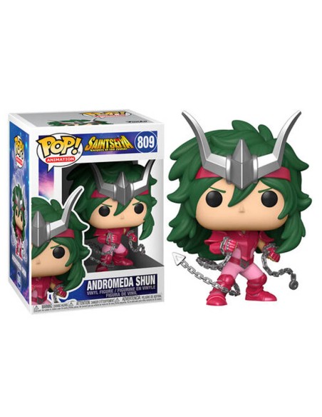 Figura Funko Pop! Animación Caballeros del Zodiaco Saint Seiya Andrómeda Shun Modelo 809 | 47691