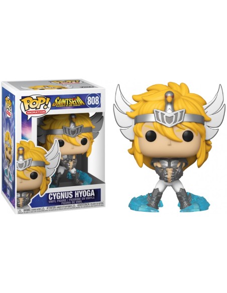 Figura Funko Pop! Animación Caballeros del Zodiaco Saint Seiya Cygnus Hyoga Modelo 808 | 47688