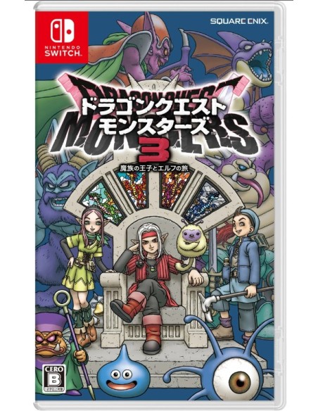 Juego Dragon Quest Monster 3 El Príncipe Oscuro para Nintendo Switch | Importación Asia