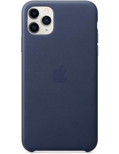 Funda Apple iPhone 11 Pro Max Piel Azul Medianoche