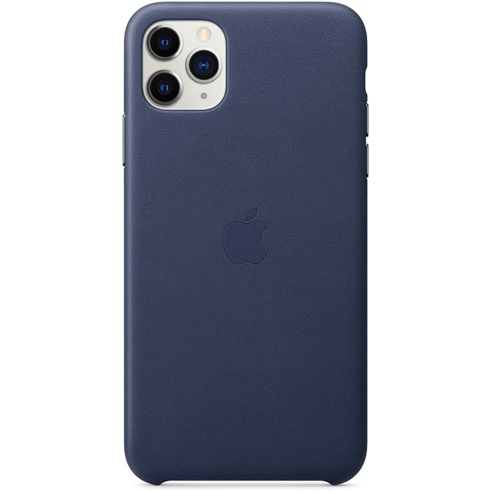 Funda Apple iPhone 11 Pro Max Piel Azul Medianoche