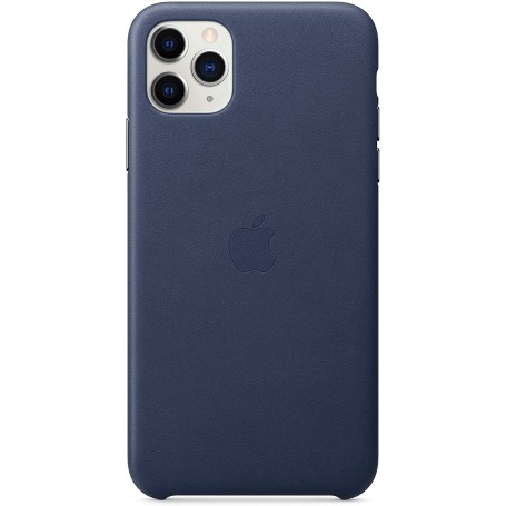 Funda Apple iPhone 11 Pro Max Piel Azul Medianoche