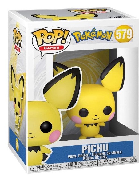 Figura Funko Pop! Juegos Pokémon Pichu Modelo 579 | 64635