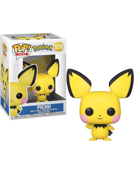 Figura Funko Pop! Juegos Pokémon Pichu Modelo 579 | 64635