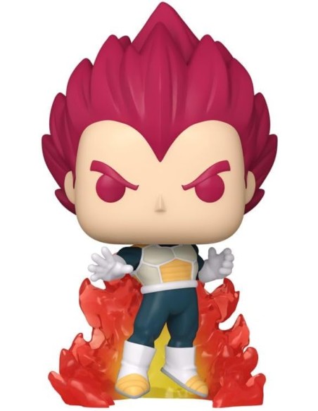 Figura Funko Pop! Dragon Ball Super Saiyan God Vegeta Modelo 1868 | 73695 Edición Especial