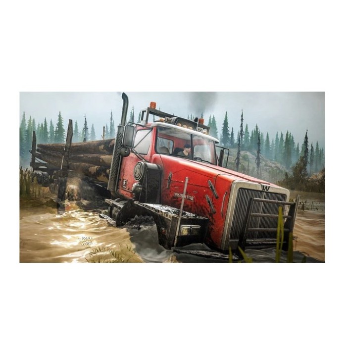 Juego Spintires MudRunner American Wilds Para...