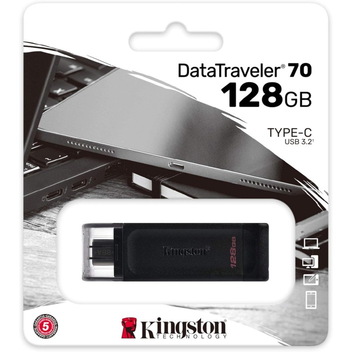 Kingston Memoria Externa USB-C Data Traveler...