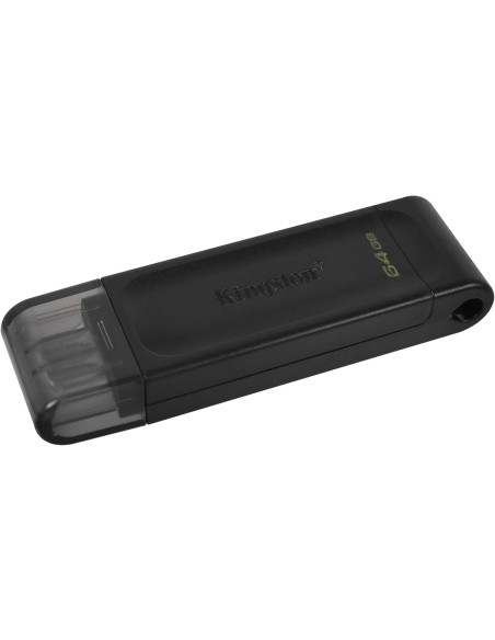 Kingston Memoria Externa USB-C Data Traveler DTX de 64Gb Negro