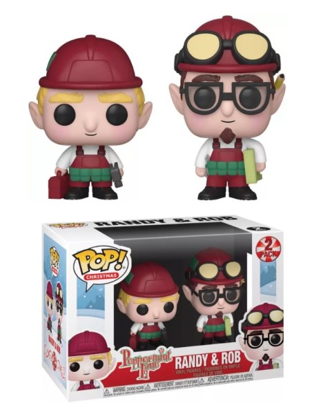 Figura Funko Pop! Christmas Peppermint Lane Randy & Rob Pack-2 | 44468