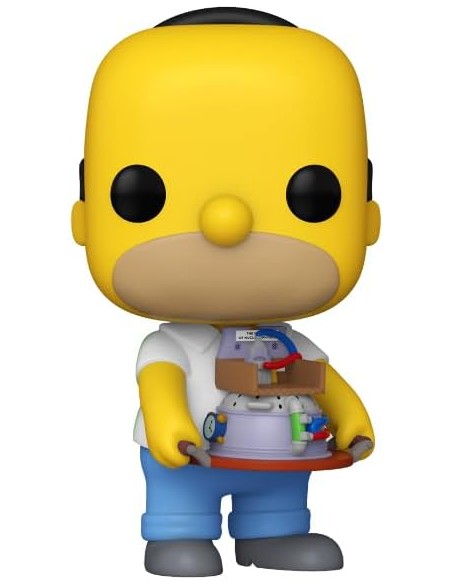 Figura Funko Pop! Los Simpsons Homer con Reactor Modelo 1630 | 78781 Edición Limitada Funkon Londres 2024
