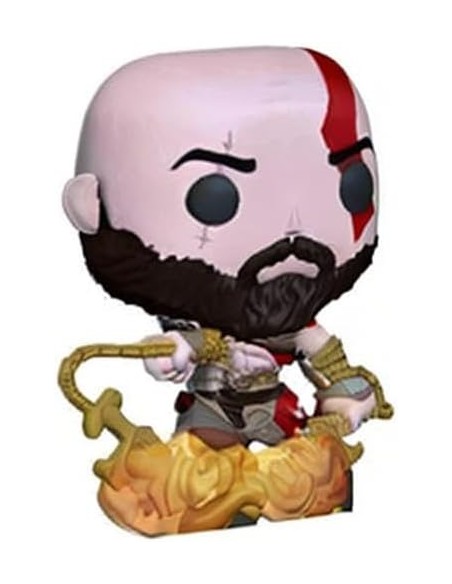 Figura Funko Pop! Juego Playstation Kratos con la Espada del Caos Modelo 154 | 36392 Edición Especial Brilla en la Oscuridad