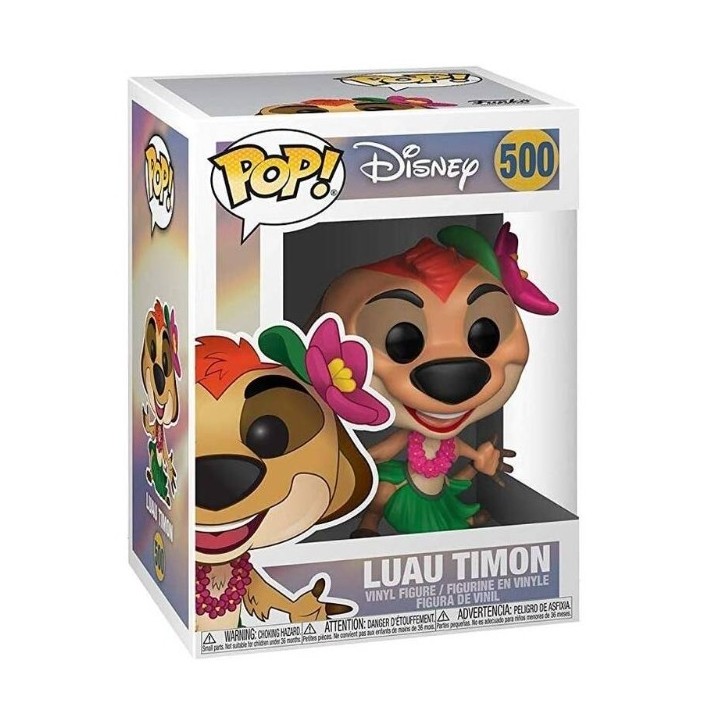 Figura Funko Pop! Disney El Rey León Luau Timon...