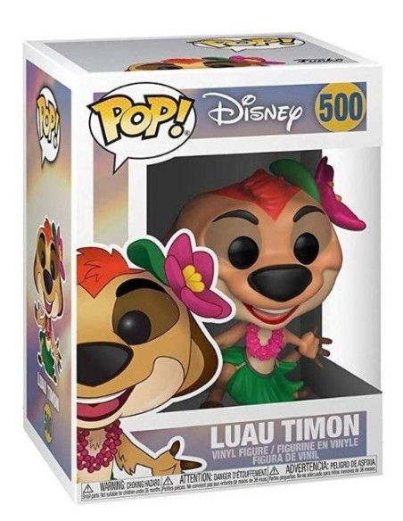 Figura Funko Pop! Disney El Rey León Luau Timon Modelo 500 | 36413