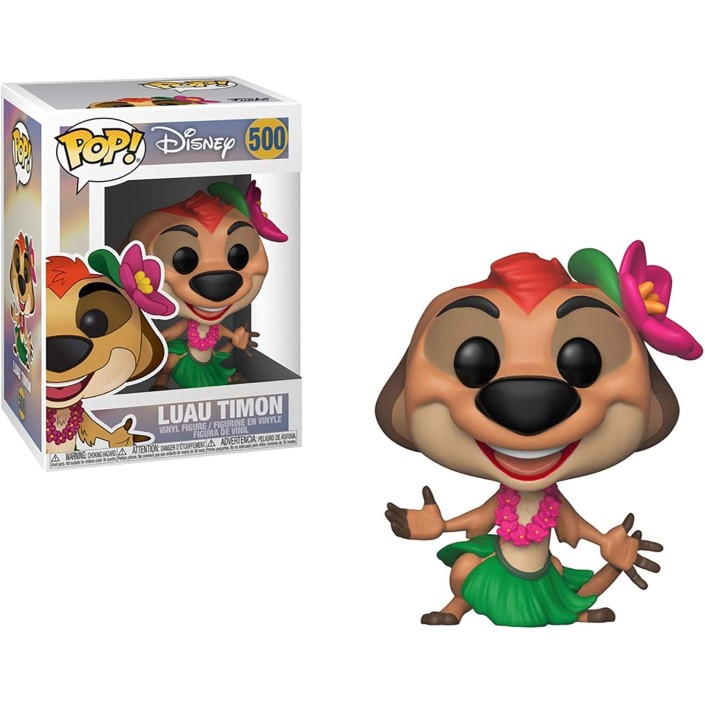 Figura Funko Pop! Disney El Rey León Luau Timon...