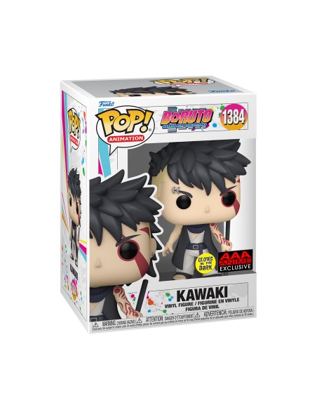 Figura Funko Pop! Boruto Naruto Next Generation Kawaki Modelo 1384 | 68756 Edición Exclusiva Brilla en la Oscuridad