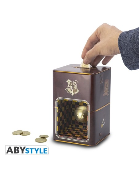 Hucha Abystyle Harry Potter Modelo Snitch Dorada