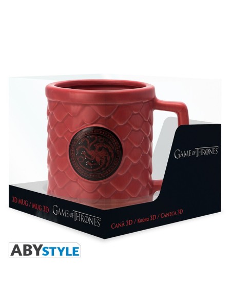 Taza de Cerámica Abystyle Juego de Tronos Modelo Targaryen