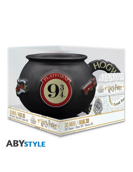 Taza de Cerámica 3D Abystyle Harry Potter Modelo Andén 9 ¾