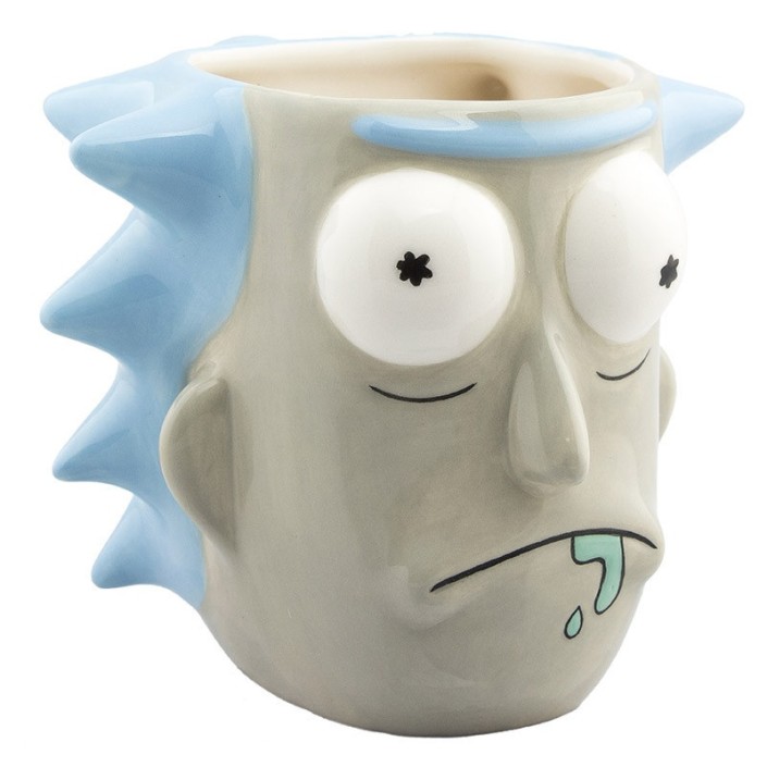 Taza de Cerámica 3D Abystyle Rick y Morty...
