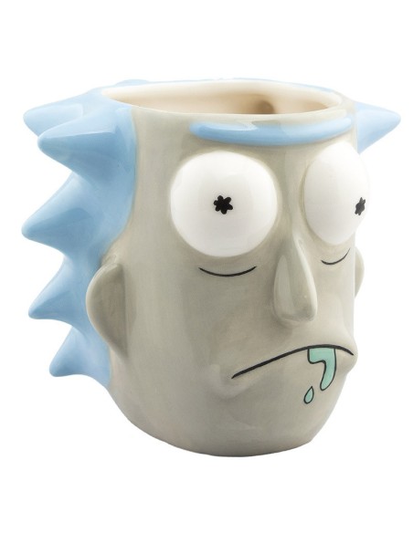 Taza de Cerámica 3D Abystyle Rick y Morty Modelo Rick Sánchez