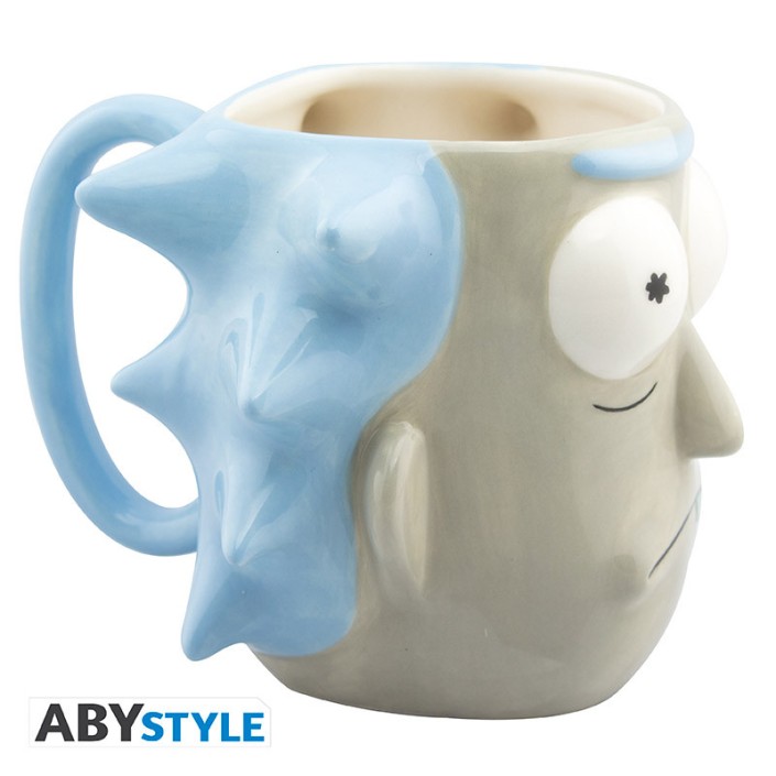 Taza de Cerámica 3D Abystyle Rick y Morty...