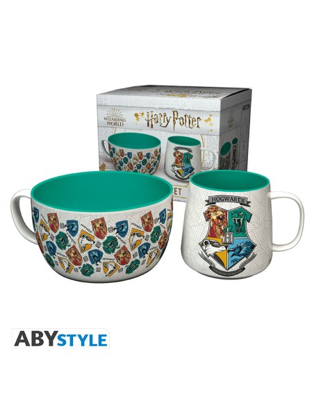 Set desayuno de Cerámica Bol + Taza Abystyle Harry Potter