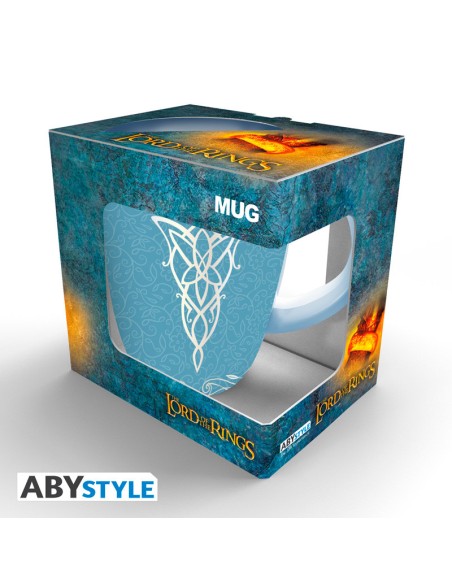 Taza de Cerámica Abystyle El Señor de los Anillos Modelo Élfico
