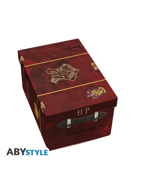 Set de Regalo Caja + Taza + Llavero + Pin Abystyle Modelo Harry Potter
