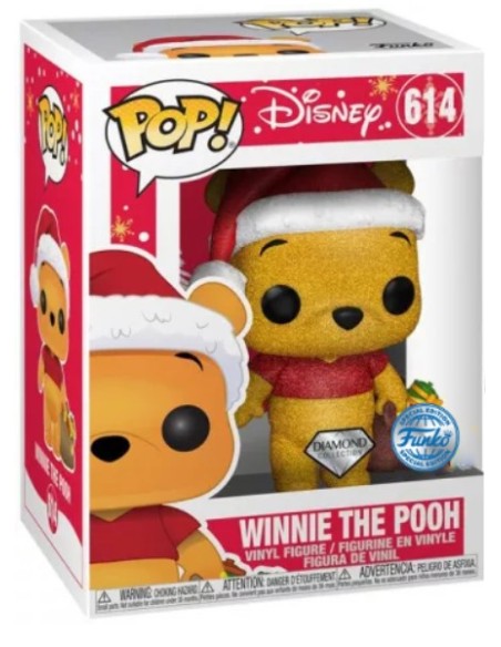 Figura Funko Pop! Disney Winnie the Pooh Modelo 614 | 51675 Diamond Edición Especial
