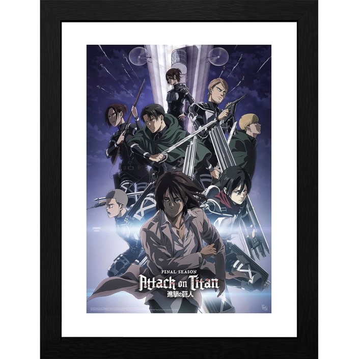 Poster Enmarcado Abystyle Ataque de los Titanes