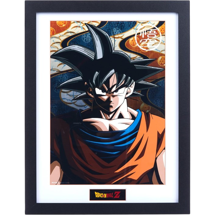 Poster Enmarcado Abystyle Dragon Ball Modelo Goku