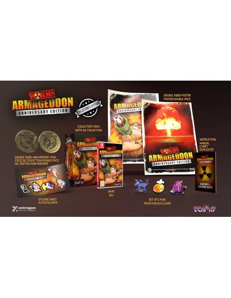 Juego Worms Armageddon Anniversary Edition para Nintendo Switch