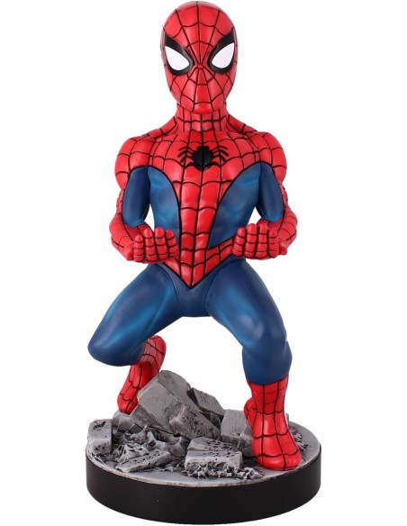 Soporte de sujeción Cable Guys para mando y/o teléfono móvil Modelo Spider-Man Clásico