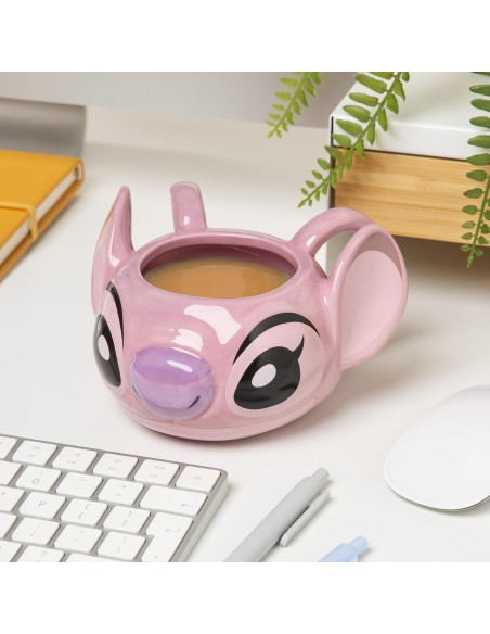 Taza de Cerámica Paladone Disney Modelo Angel (Stitch)