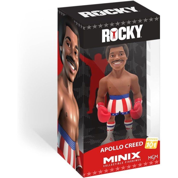 Figura Minix Rocky Balboa Apollo Creed Modelo 101