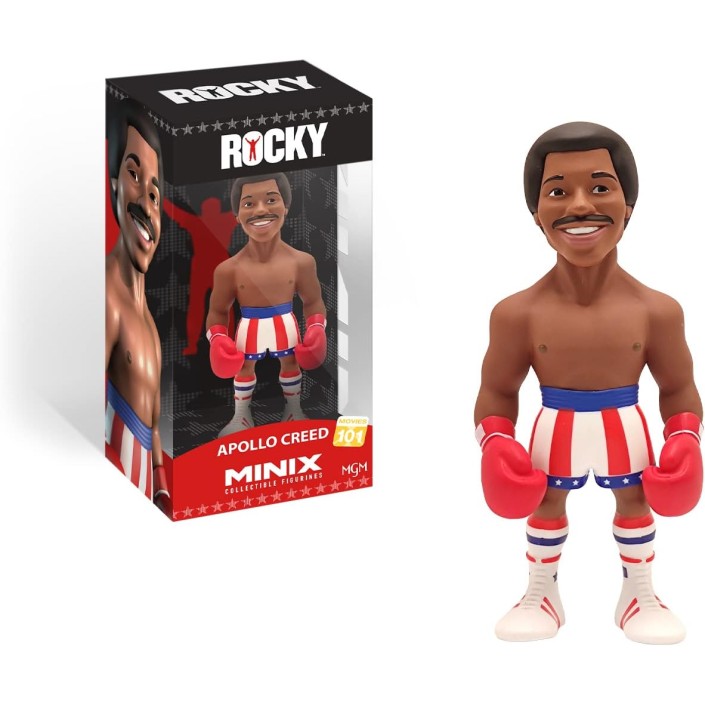 Figura Minix Rocky Balboa Apollo Creed Modelo 101