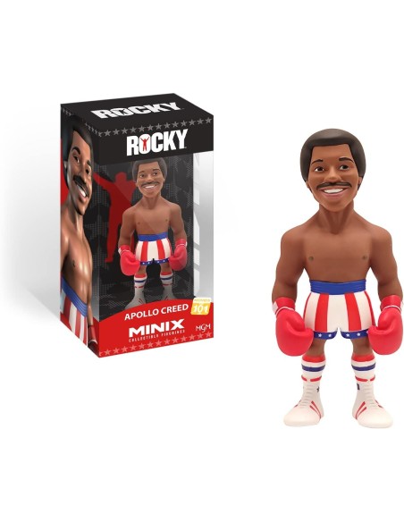 Figura Minix Rocky Balboa Apollo Creed Modelo 101