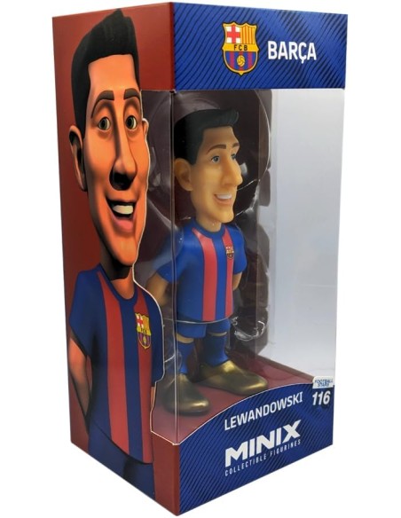 Figura Minix Barça Lewandowski Modelo 116
